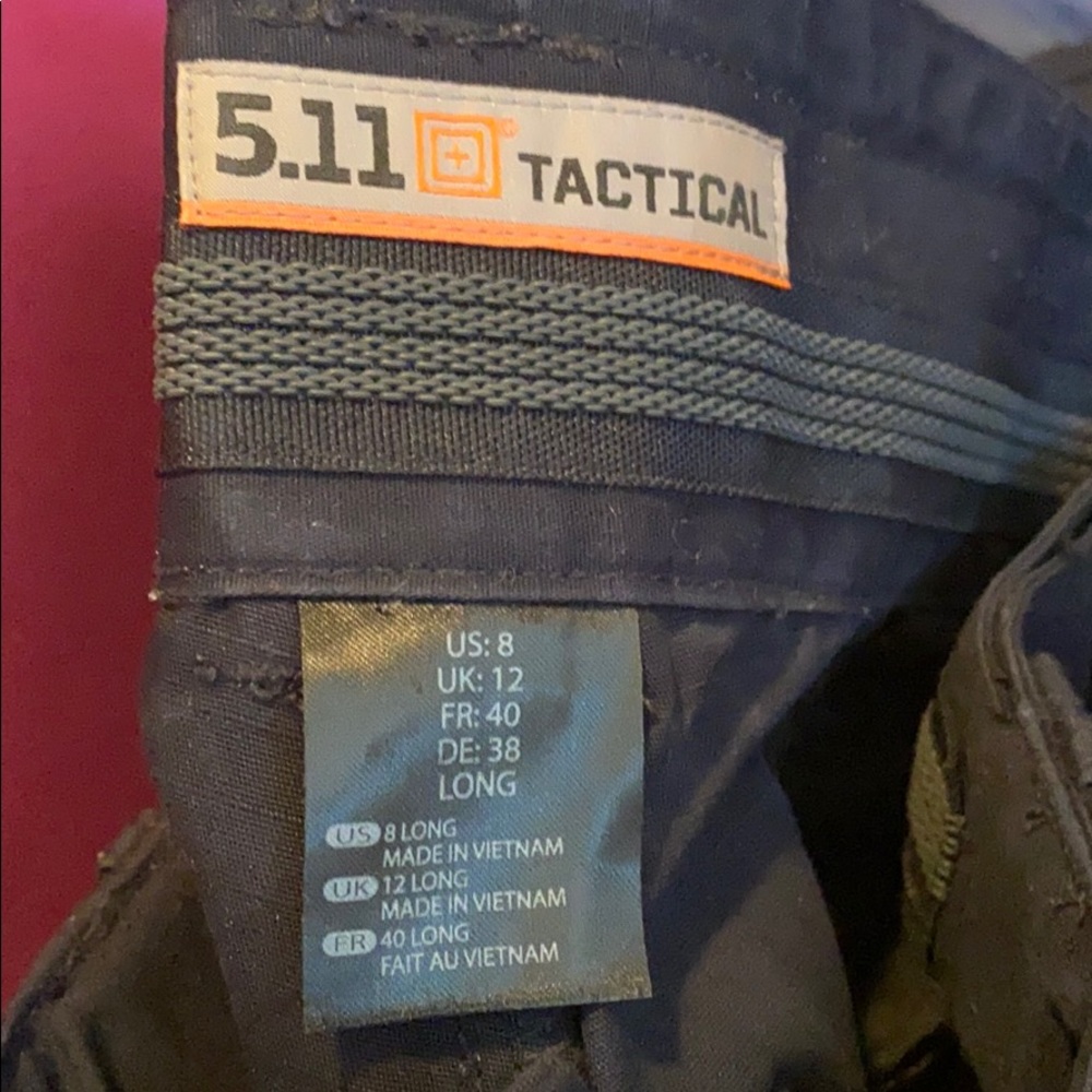 5.11 women’s tactical navy pants